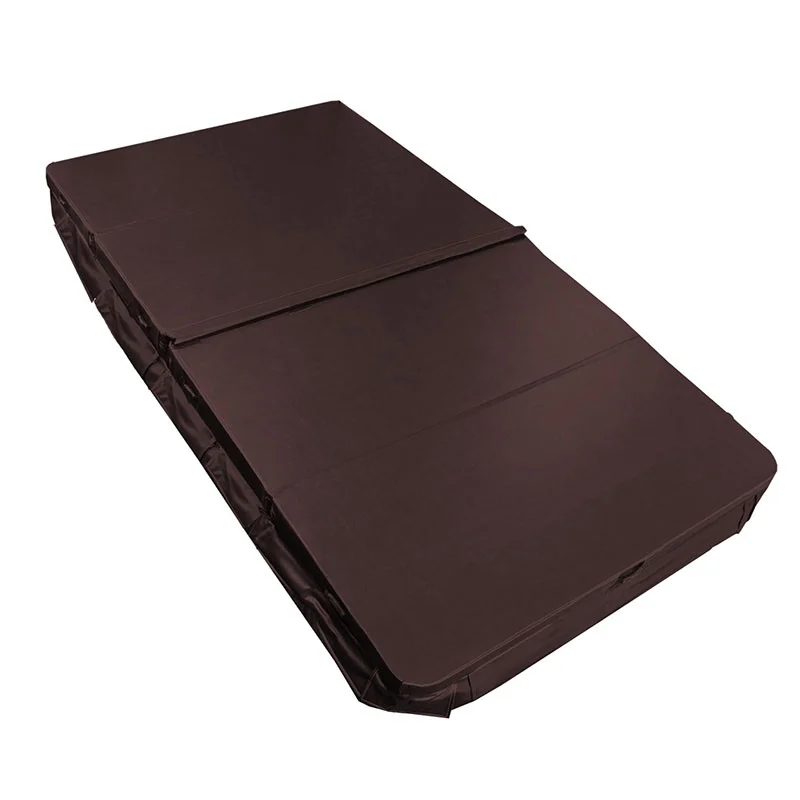 What feature helps prevent heat loss in the replacement cover?