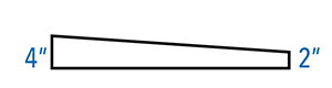 No where to put the radius measurements?